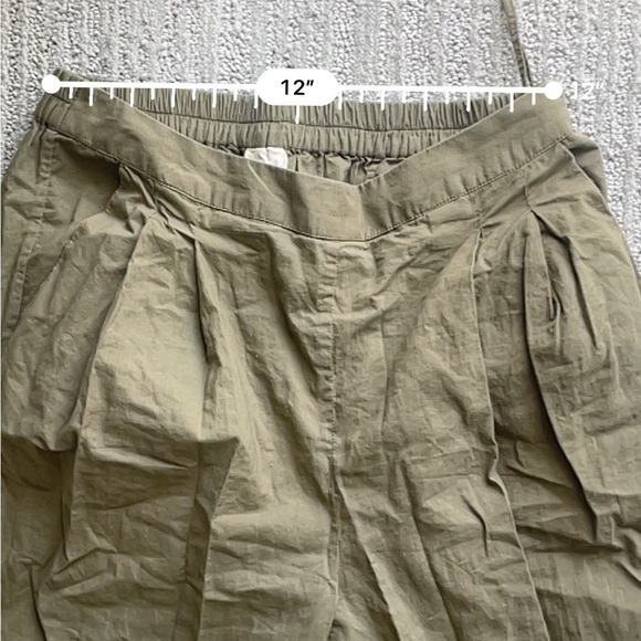 Nicobar Army Green cotton pants size small - Picture 11 of 12